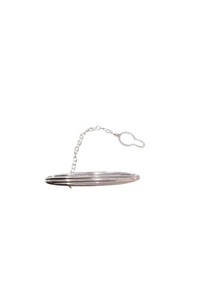 Fermacravatte Domar in Argento FEAR-6-280 - FEAR-6-280